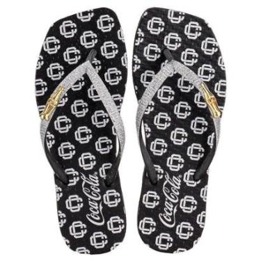 Imagem de Chinelo Feminino Carlo Square Coca-Cola Cc4326-Feminino