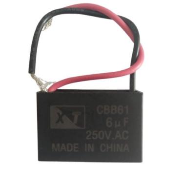 Imagem de Capacitor Ac Para Motor Ventilador Cbb61 6uf 250vac - XT