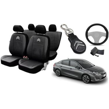 Imagem de Capa de couro para o banco C4 2013-2019 proteção impermeável