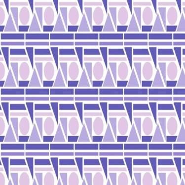 Imagem de Quadro Decorativo Abstrato com Estampa Geométrica de Formas Retangulares - Arte Moderna para Decoração de Parede 50x50cm