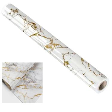Imagem de Papel de Parede Autocolante Adesivo Flexivel Marmore Obra Reforma Construçao Reparo Casa Moveis Envelopamento