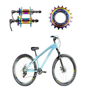 Imagem de Bicicleta Aro 26 Absolute Brutus 3 Azul Single Cubo E Catraca De Rosca Camaleão