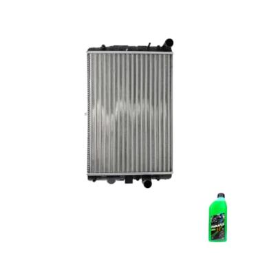 Imagem de Kit Radiador VW Gol MI 1.0 8V 16V Com Ar 97 + Aditivo Paraflu Verde