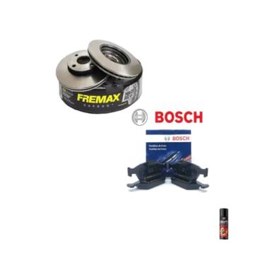 Imagem de Kit Pastilha de Freio Dianteiro Honda City 2007 a 2014 + Orbi Anti Chios 200ml