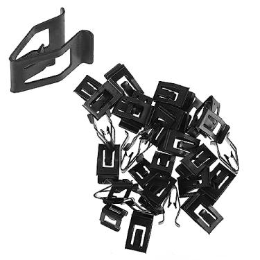 Imagem de ACROPIX Painel de painel de painel de painel de acabamento interno moldura lateral da porta porta-malas de metal clipe de fixação de encaixe para Ford para Mazda para Audi para Toyota e mais carros