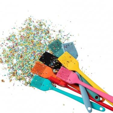 Imagem de Pincel de Silicone Duplo Pequeno Colour Kitchen Verde Escuro