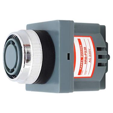 Imagem de Acouto Alarme de Campainha Eletromagnética Industrial HRB 80dB Com Produção de Som Contínua para Diversas Aplicações Eletrônicas (AC220V)