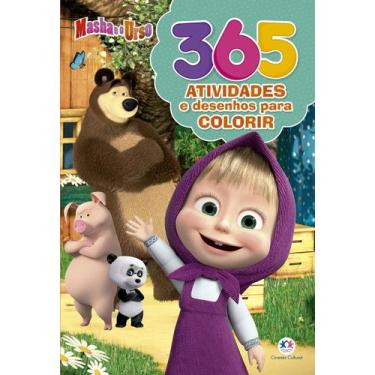 Imagem de Livro - Masha e o Urso - 365 atividades e desenhos para colorir