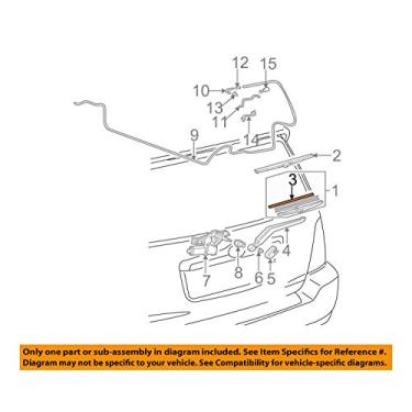 Imagem de Toyota 85214-31010 Limpador traseiro de borracha