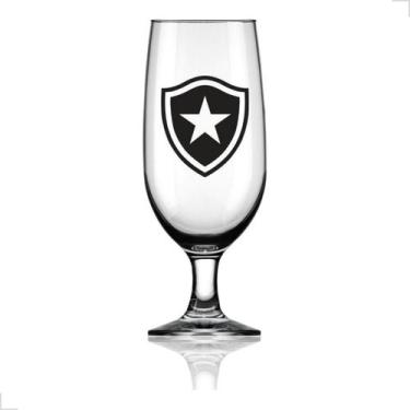 Imagem de Taça de Cerveja Botafogo 300ml  Oficial Licenciada de Futebol - ALLMIX