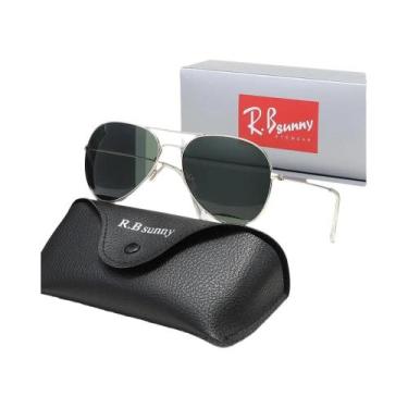 Imagem de Óculos De Sol Polarizados Unissex Estilo Piloto Para Verão, Acessórios