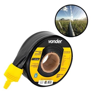 Imagem de Mangueira Para Irrigação Microperfurada 15m Gramado Jardinagem - Vonde