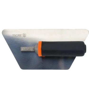 Imagem de Desempenadeira Pro Inox Chanfrada 21330 62133000 Tigre Desempenadeira Pro Inox Chanfrad...
