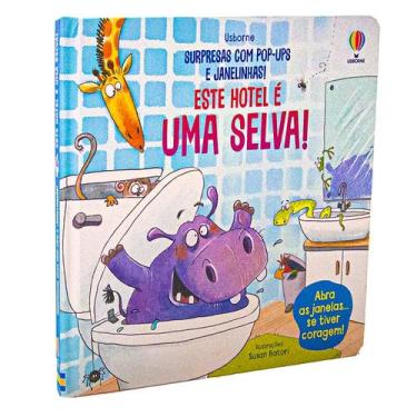 Imagem de Livro - Este hotel é uma selva!: Surpresas com pop-ups e janelinhas!