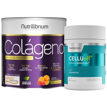 Imagem de Colágeno Verisol Ácido Hialurônico + Celluoff 30 Caps Nutrilibrium, La