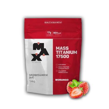Imagem de Hipercalorico 1,4 kg 17500 Mass Titanium - Max Titanium-Unissex
