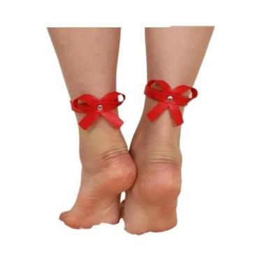 Imagem de Cinto De Tornozelo Unissex De Couro Preto Com Anel Em O, Estilo Punk, 