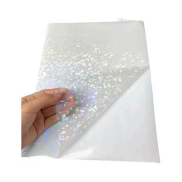 Imagem de Filme De Laminação Autoadesivo À Prova d'Água A4, 10 Folhas, Pacote De