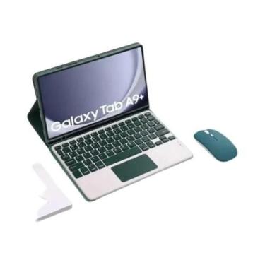 Imagem de Capa Com Teclado Destacável Para Samsung Galaxy Tab S9 FE 10.9 Polegad