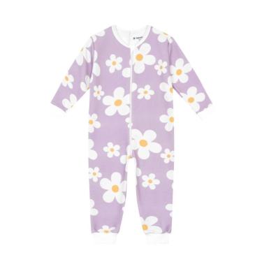 Imagem de Pijama macação infantil unissex em moletom Brandili