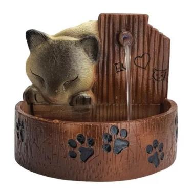 Imagem de 1 Bebedouro para Gatos com motor Bivolt Fonte de Agua Pet - LZ Decoraç
