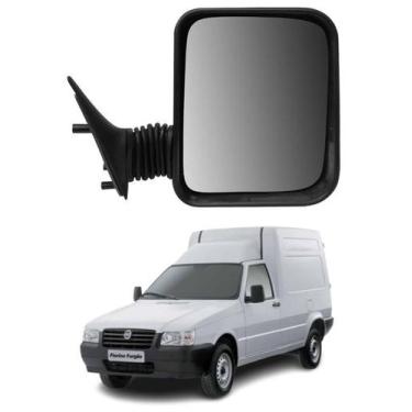 Imagem de Espelho retrovisor fiorino 97-10 fixo lado direito - RETROVEX RETROVIS