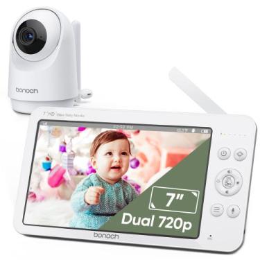 Imagem de Babá Eletrônica bonoch MegaView 7" 720P HD Sem WiFi 110V