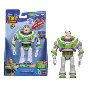 Imagem de Boneco Com Som Buzz Lightyear Toy Story 5 Disney Pixar Mattel