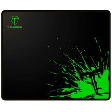 Imagem de Mousepad Gamer T-Dagger TMP-200 Lava M 360 x 300mm - Preto