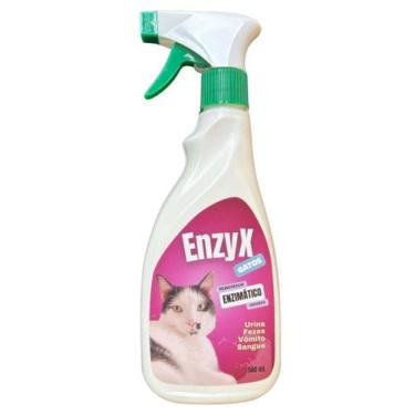 Imagem de Enzyx Gatos 500ml Enzimático Removedor De Odores Pet Enzimas