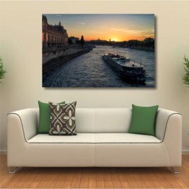Imagem de Quadro decorativo de Paris - Paisagem - Tela em Tecido