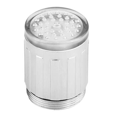 Imagem de Acessório de substituição para torneira,kit de torneira de água com sensor de temperatura que muda de cor luz LED para cozinha e banheiro,