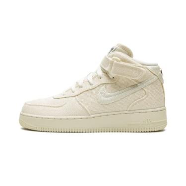 Imagem de Nike Mens Air Force 1 Mid DJ7841 200 Fossil/SAIL - Size 8