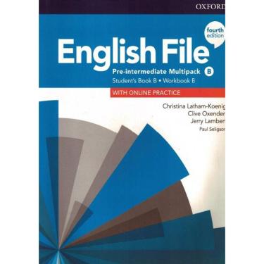 Imagem de English File Pre-Intermediate Sb/Wb B Multipack - 4Th Ed.