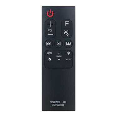 Imagem de AKB75595331 Controle remoto de substituição funciona para LG Soundbar SL4Y SL5Y SL6Y SL7Y SN5Y SN6Y SN7R SPJ4S S65S3S