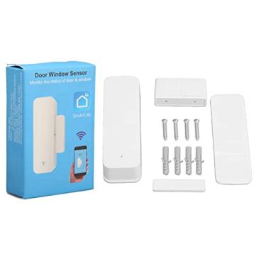 Imagem de Alarme de Porta de Janela Sem Fio Sensor de Porta Inteligente Sensor de Contato de Porta de Janela para Casa, Loja, Escritório
