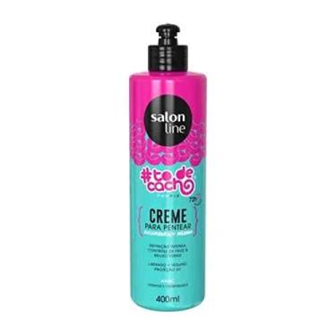 Imagem de Creme Para Pentear #Todecacho Profix 4Abc 400Ml, Salon Line, Branco
