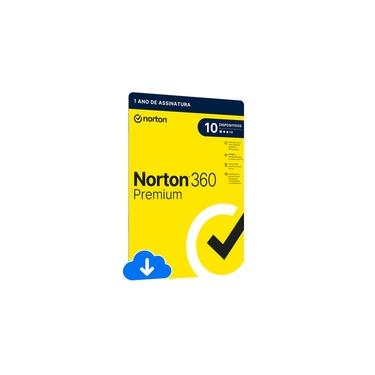 Imagem de Norton 360 Premium 2023 10 Dispositivos, 12 meses, Digital para Download - ESD 21430780