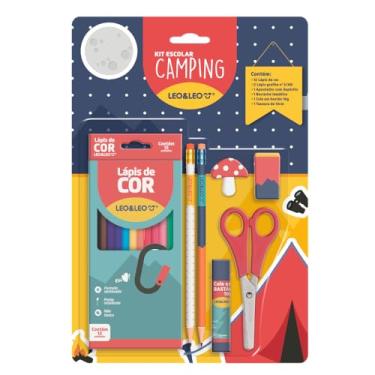 Imagem de Kit Lápis de Cor 12 Cores Camping C/ 6 Kits - Leo&leo