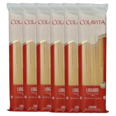 Imagem de Kit c/ 6un Macarrão Linguine COLAVITA Grano Duro 500g