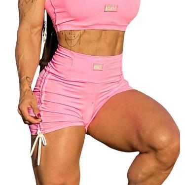 Imagem de Short Feminino Treino Coleção New Dress Academia Musculação Boot Training Brasil-Feminino