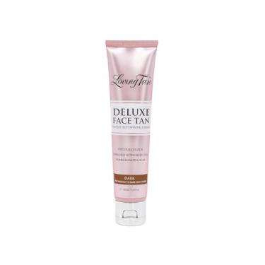 Imagem de Loving Tan Bronzeador facial de luxo, escuro – livre de riscos, natural, qualidade profissional bronzeador – Mais de 10 aplicações de autobronzeador facial por frasco, livre de crueldade, DHA