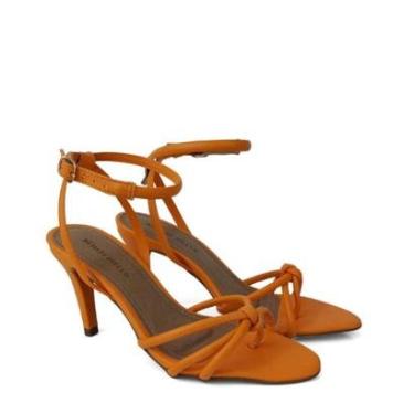 Imagem de Sandália Renata Mello Feminina Com Tira de Nó Overlock-Feminino