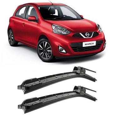 Imagem de Palheta para-brisa nissan march 2011/2020 aerofit bosch