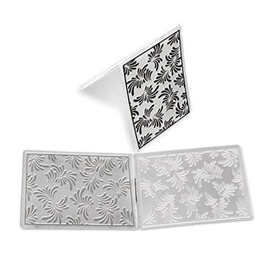 Imagem de Mimo Molde para Embossing Folhagens - 10,6 X 15 cm - Perfeito Para Usar na Máquina de Relevo Mimo Embossing - Use em Papéis, Cartões, Folhas Metálicas, Papel Vegetal - Fácil de Usar