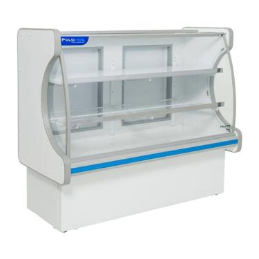 Imagem de Balcão Refrigerado 1mt Polofrio Balcão 1,00 Branco 1 Placa Fria 220v