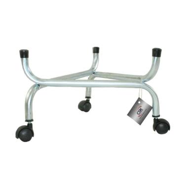 Imagem de Suporte Para Botijão De Gás Vaso De Planta Com Rodinhas