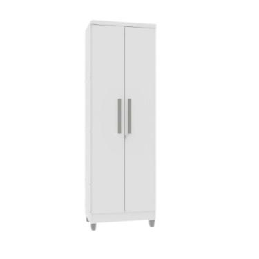 Imagem de Armário Multiuso Fit Branco 2 Portas Sapateira / Lavanderia 1,90 ALTURA