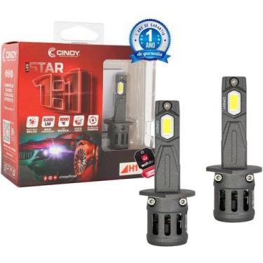 Imagem de Lâmpada Super Led Mini Cinoy Star 6000k H1 30w 6000lm