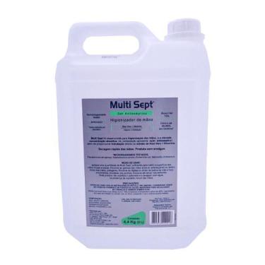 Imagem de Álcool Gel Antisséptico 5 Litros Mult Sept - Trilha